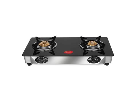 pigeon popular 2 burner glass cooktop glass manual gas stove